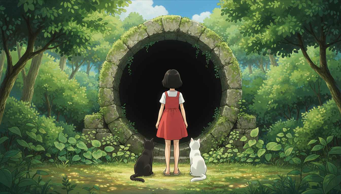 Ghibli Style picture book example 1 - StoryFlow AI-generated illustration