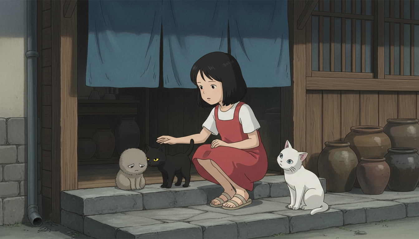 Ghibli Style picture book thumbnail 3 - StoryFlow AI illustration