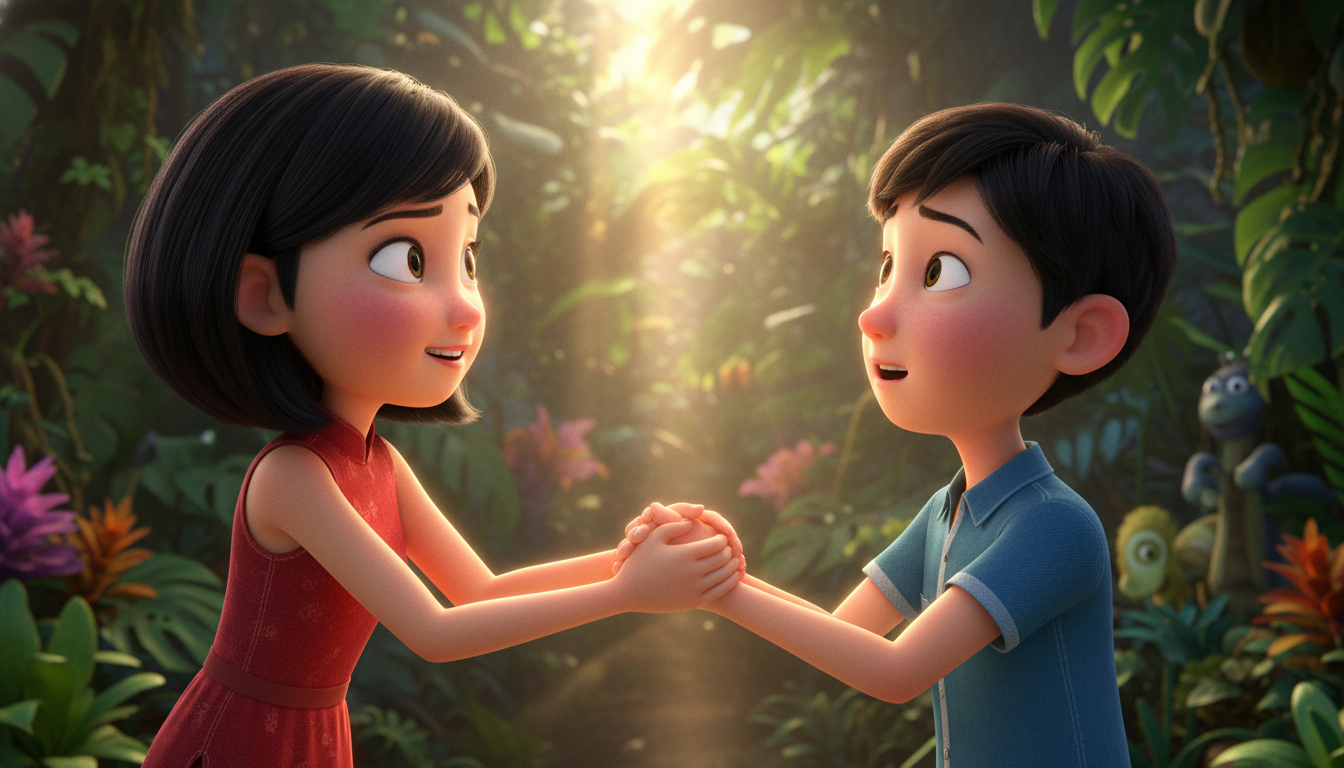 Pixar Style picture book thumbnail 4 - StoryFlow AI illustration