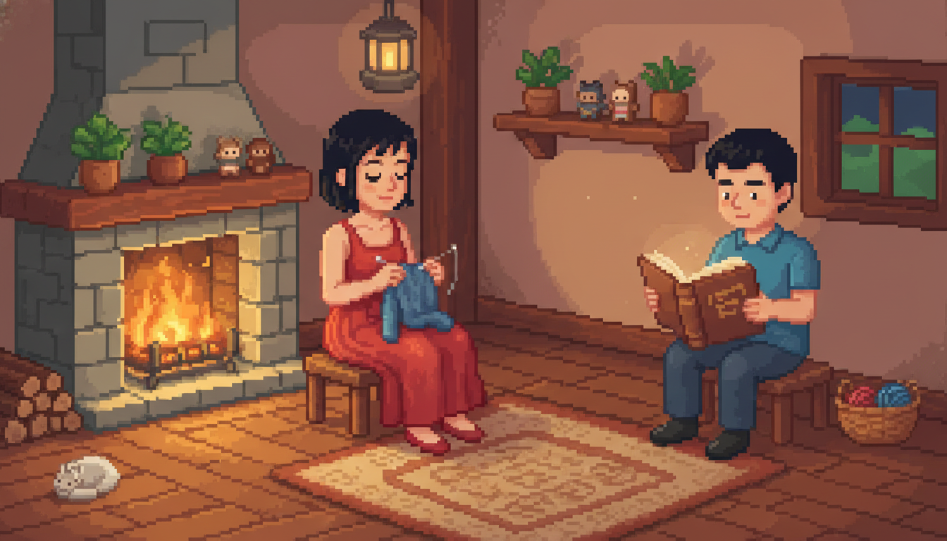 Stardew Valley Style picture book thumbnail 3 - StoryFlow AI illustration